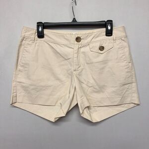 Banana Republic Women Chino Cotton Shorts Size 6 Beige Inseam 4.5" B259 -29